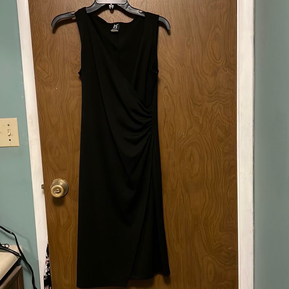 PerSeption black sleeveless dress size M